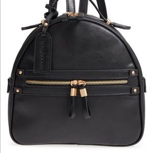 Sole Society Black Backpack